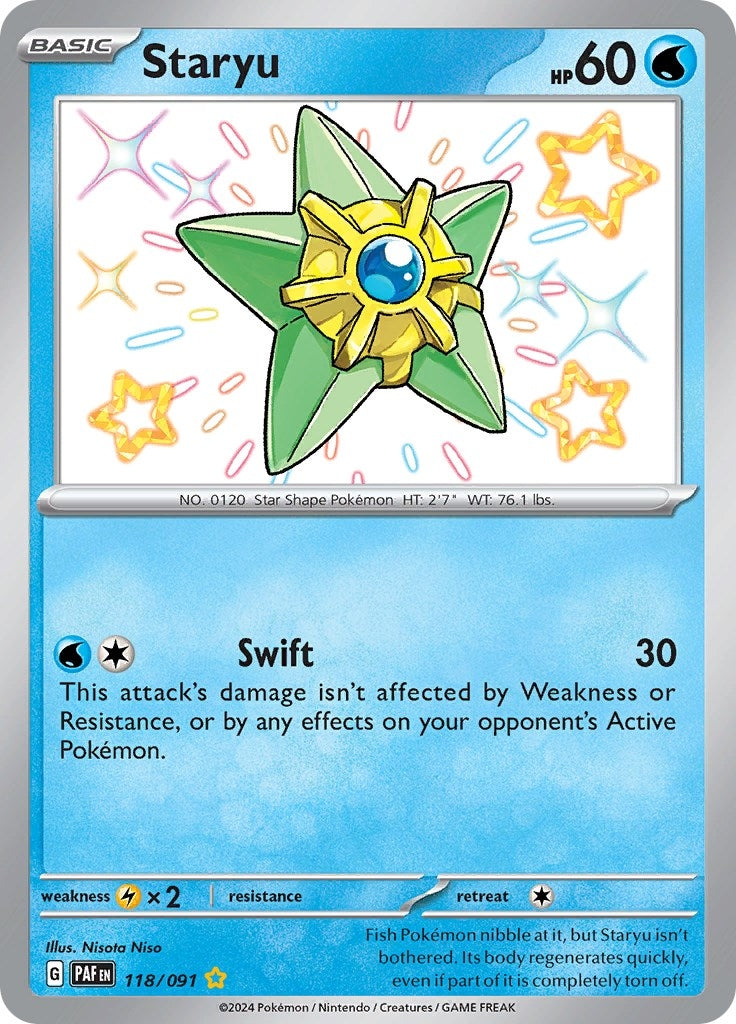 Image for Staryu (118/091) - Pokemon