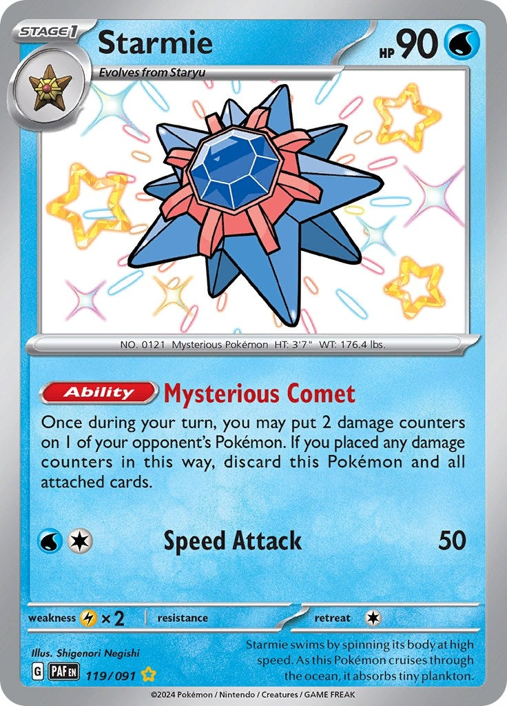 Image for Starmie (119/091) - Pokemon