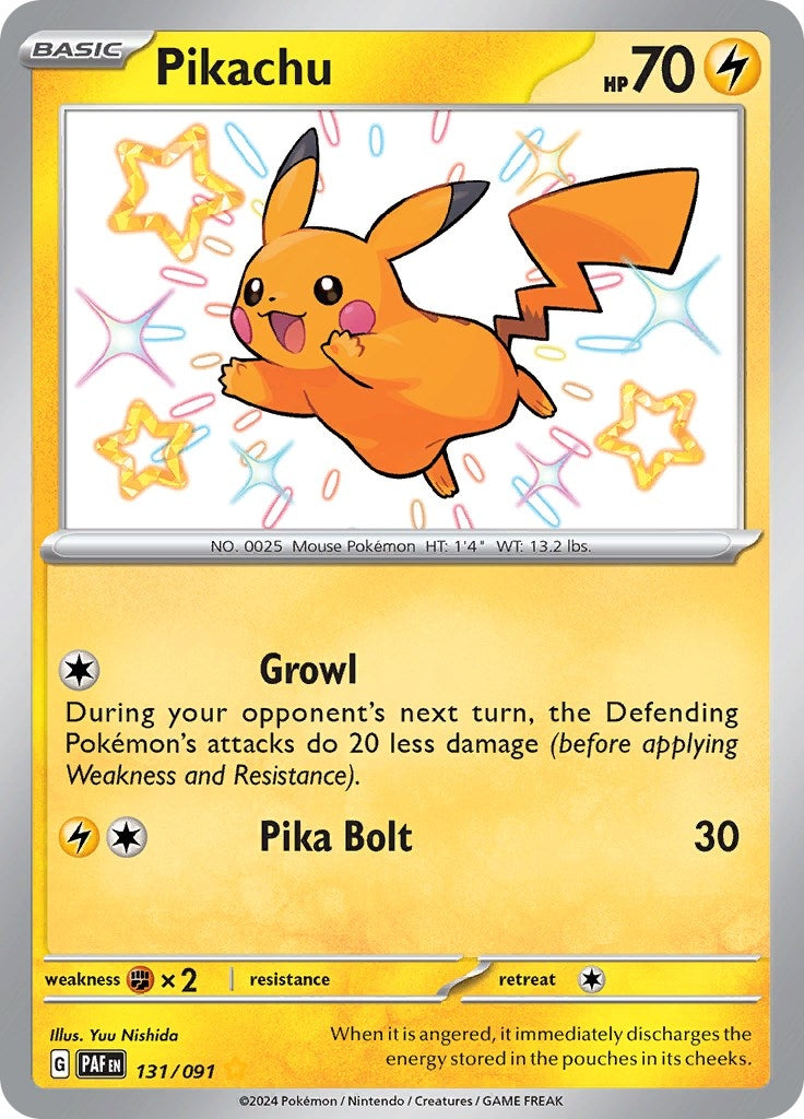Image for Pikachu (131/091) - Pokemon