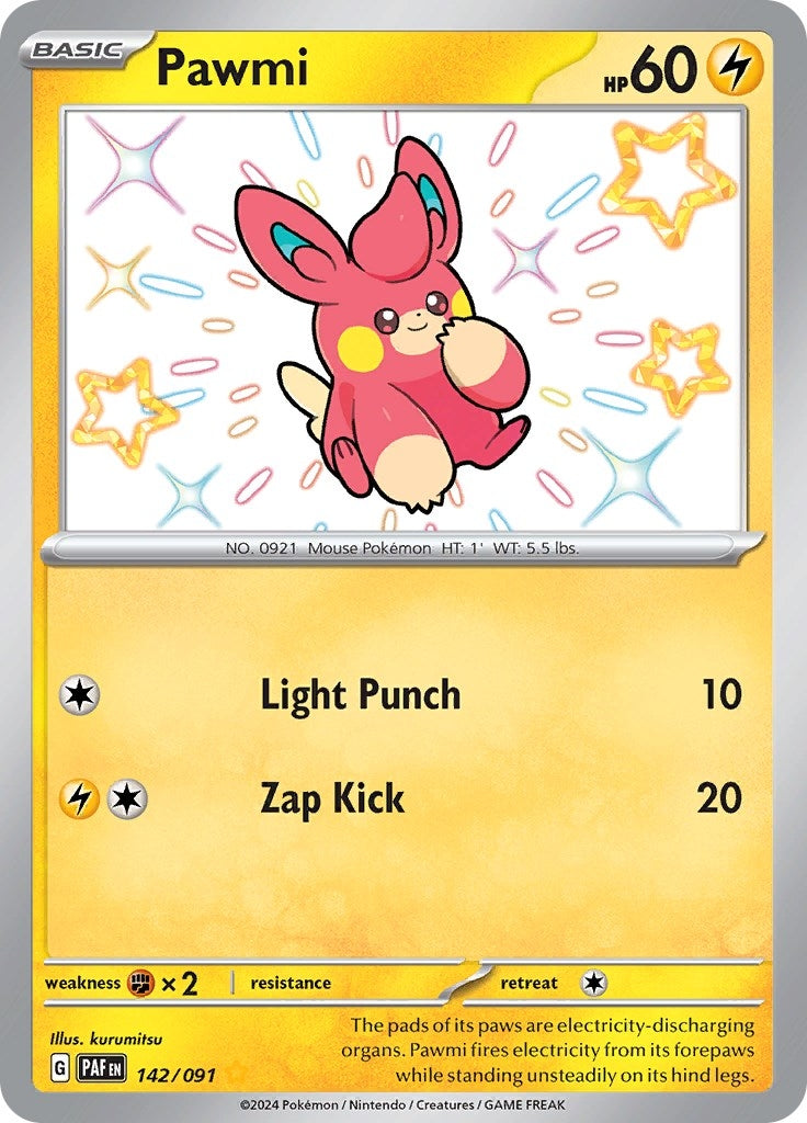 Image for Pawmi (142/091) - Pokemon