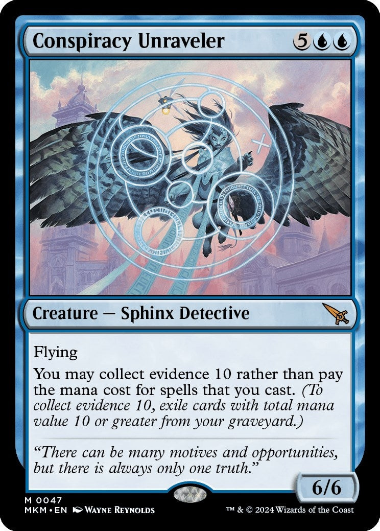 Image for Conspiracy Unraveler (47) - Magic: The Gathering