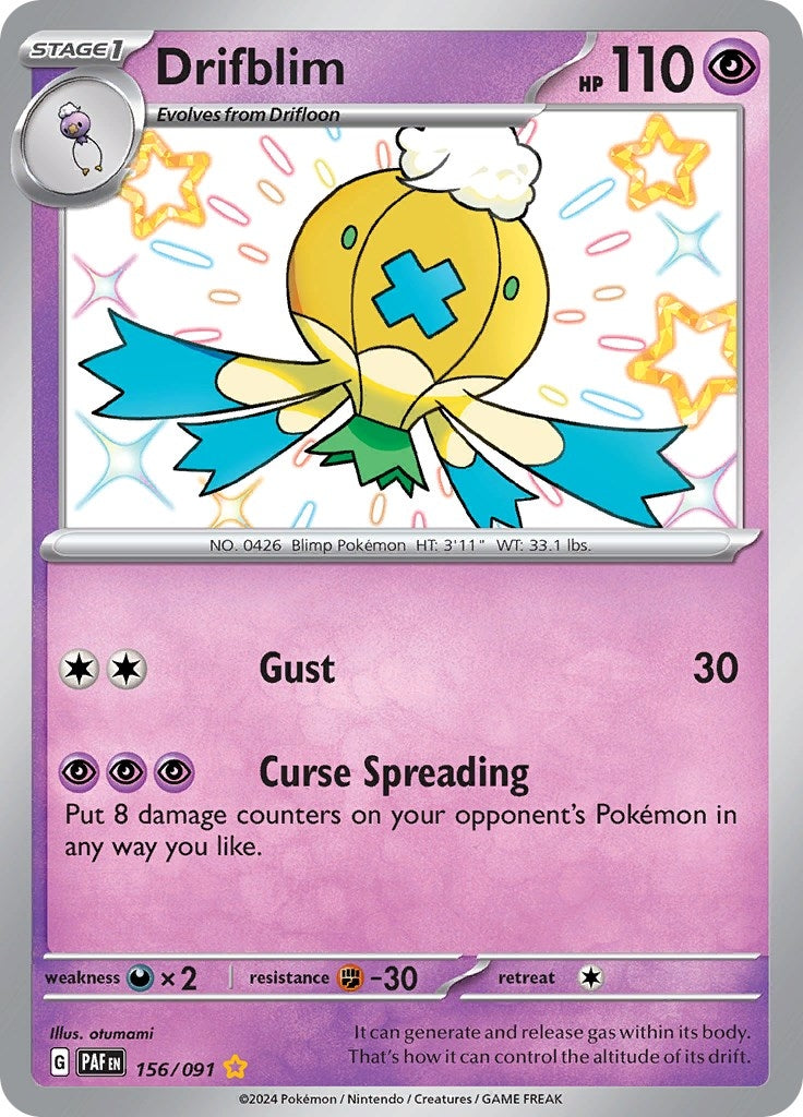 Image for Drifblim (156/091) - Pokemon