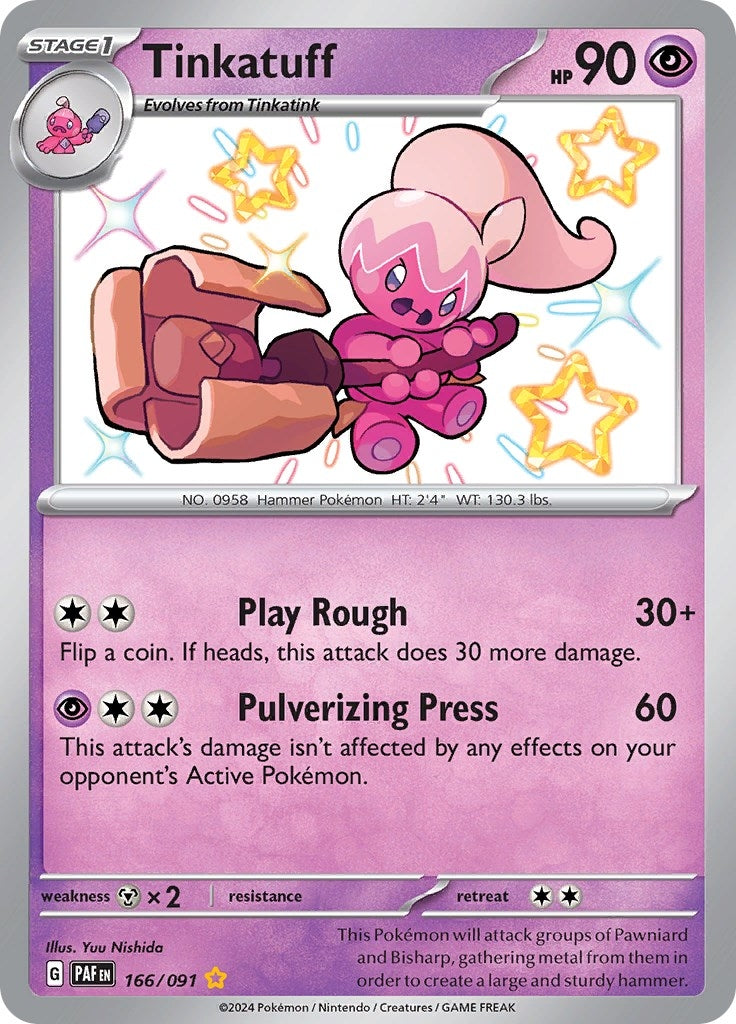Image for Tinkatuff (166/091) - Pokemon