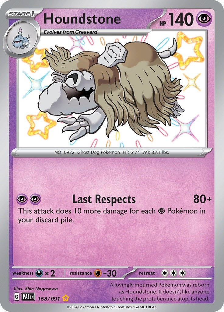 Image for Houndstone (168/091) - Pokemon