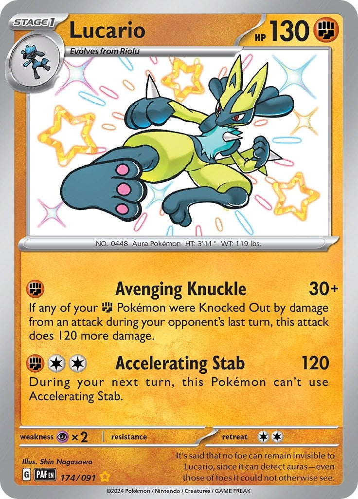 Image for Lucario (174/091) - Pokemon