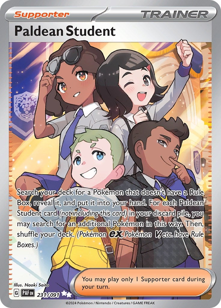 Image for Paldean Student (231/091) - Pokemon