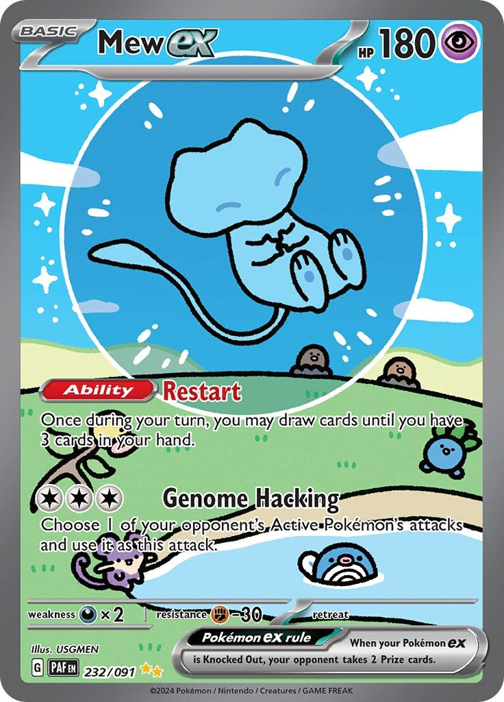 Image for Mew ex (232/091) - Pokemon