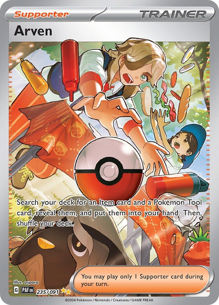 Image for Arven (235/091) - Pokemon