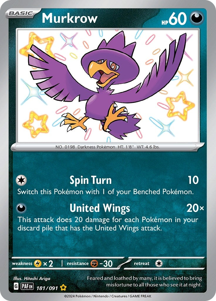Image for Murkrow (181/091) - Pokemon