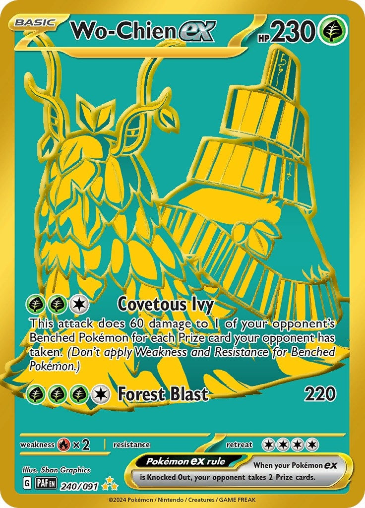 Image for Wo-Chien ex (240/091) - Pokemon