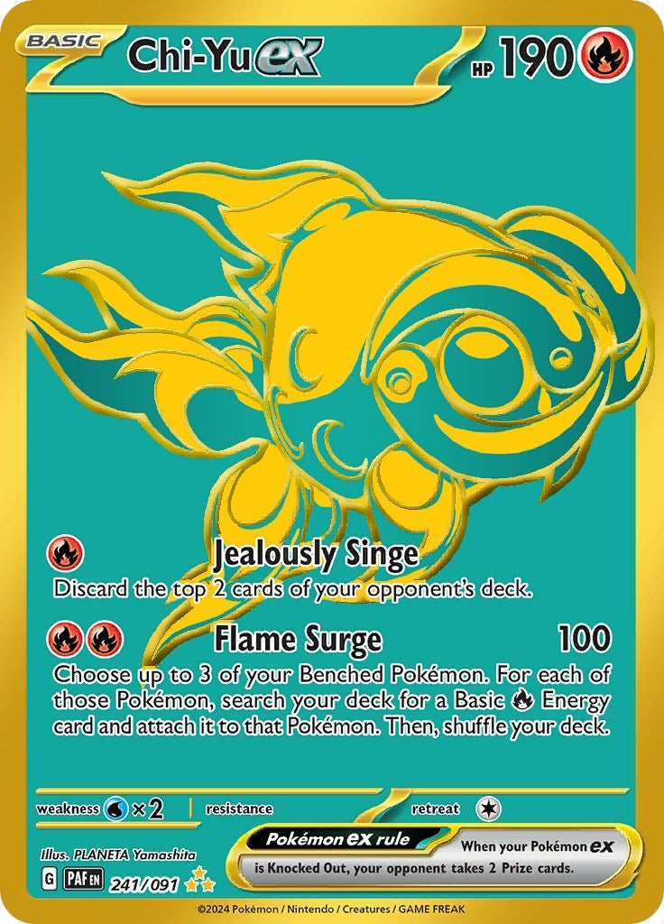 Image for Chi-Yu ex (241/091) - Pokemon