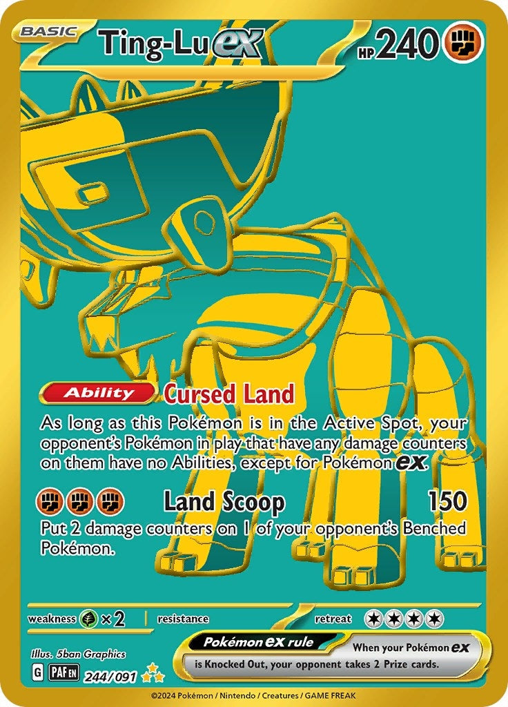 Image for Ting-Lu ex (244/091) - Pokemon