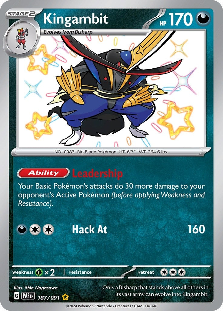 Image for Kingambit (187/091) - Pokemon