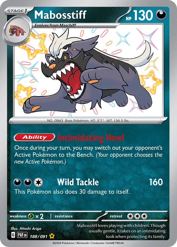 Image for Mabosstiff (188/091) - Pokemon