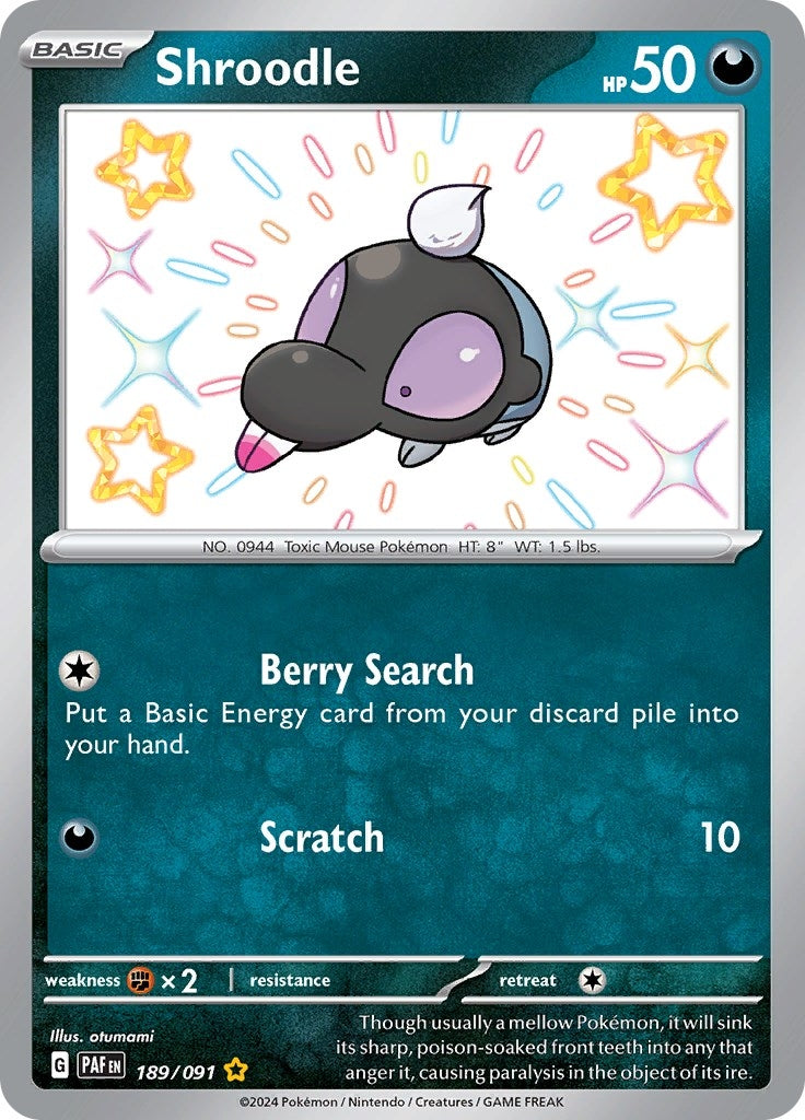 Image for Shroodle (189/091) - Pokemon