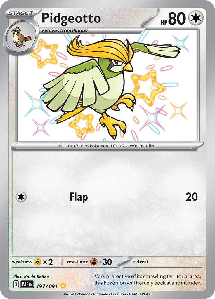 Image for Pidgeotto (197/091) - Pokemon