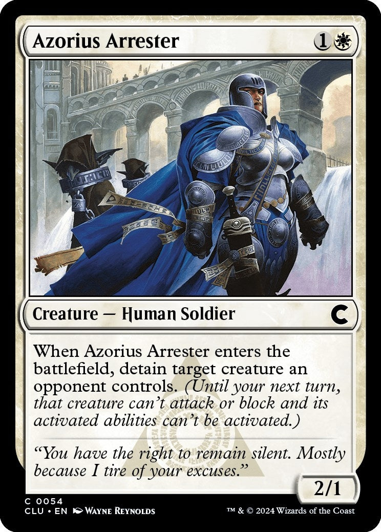 Image for Azorius Arrester (54) - Magic: The Gathering