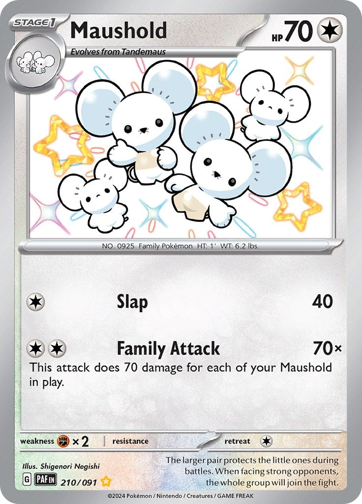 Image for Maushold (210/091) - Pokemon