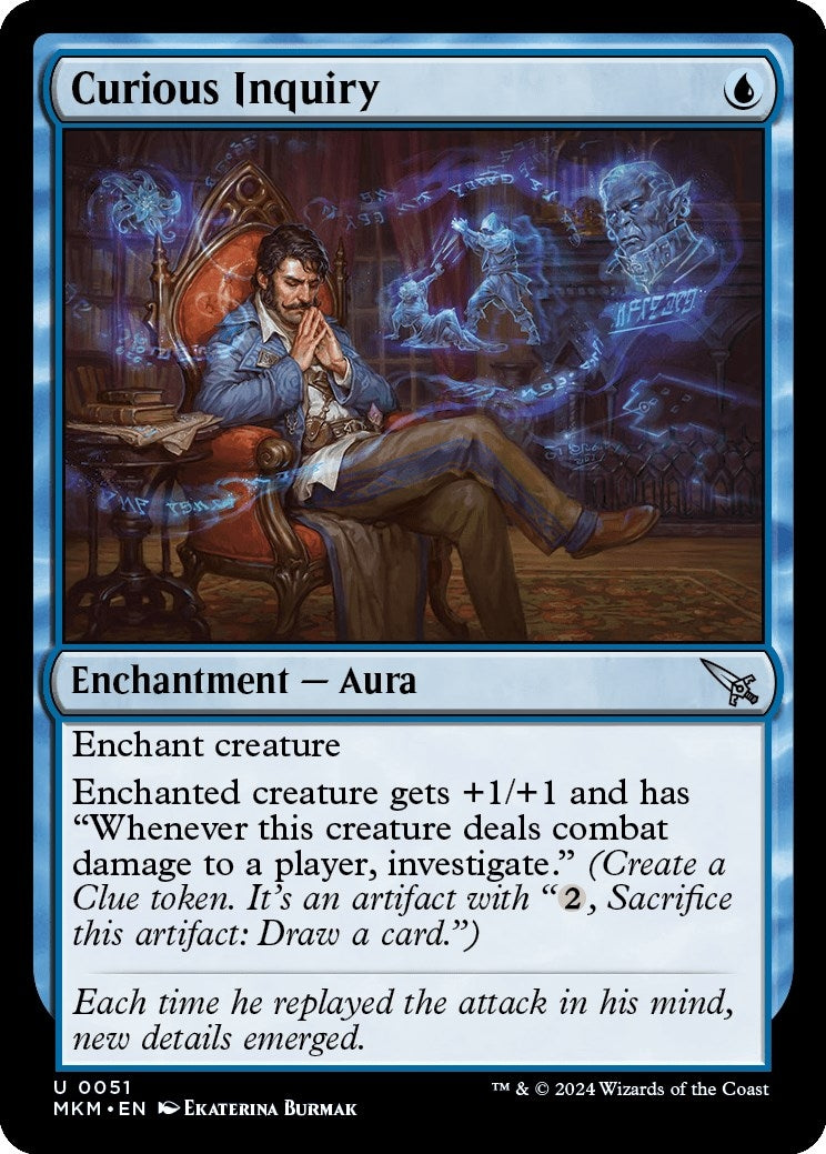 Image for Curious Inquiry (51) - Magic: The Gathering