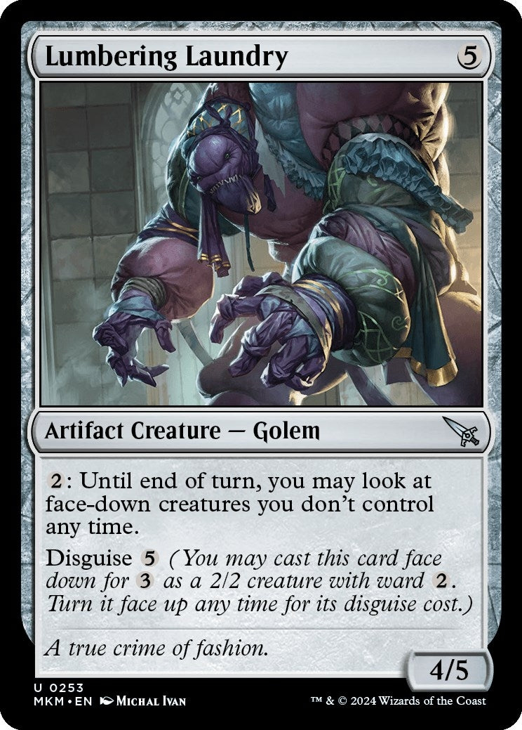 Image for Lumbering Laundry (253) - Magic: The Gathering