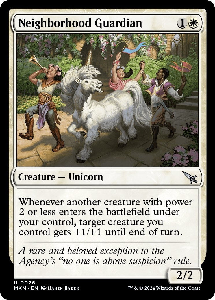 Image for Neighborhood Guardian (26) - Magic: The Gathering