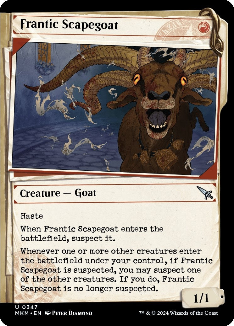 Image for Frantic Scapegoat (Showcase) (347) - Magic: The Gathering