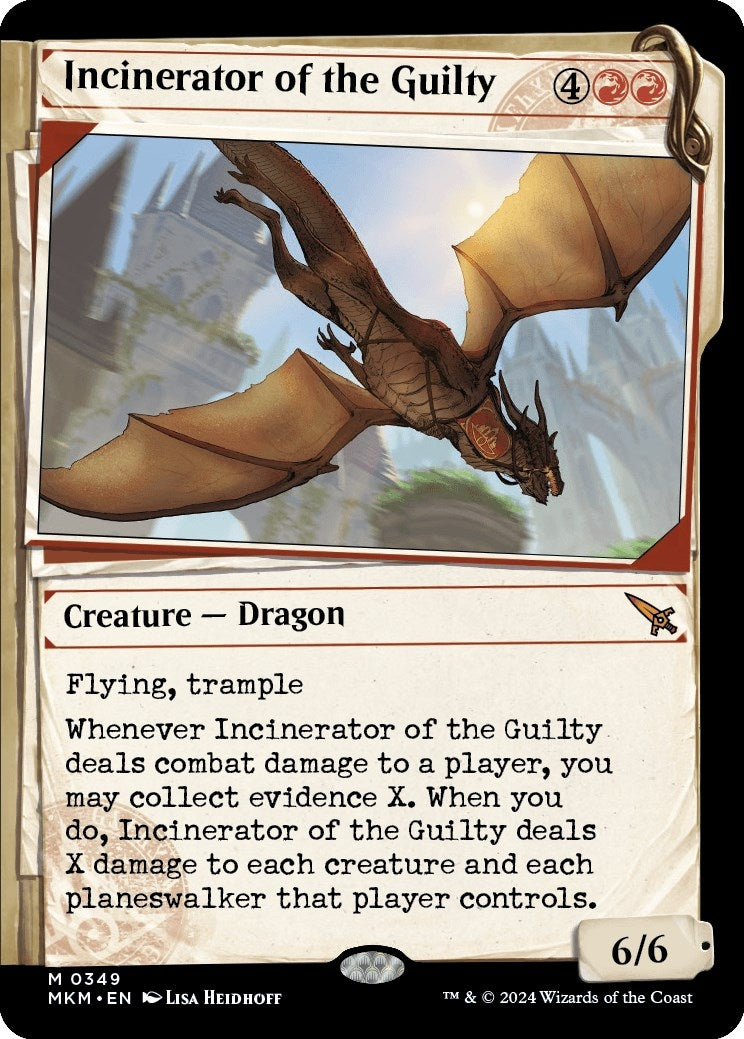 Image for Incinerator of the Guilty (Showcase) (349) - Magic: The Gathering