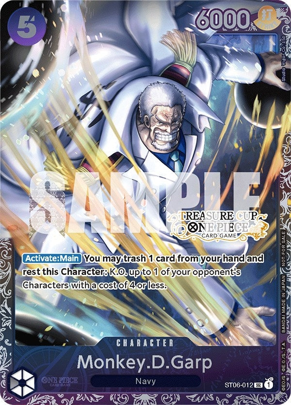 Image for Monkey.D.Garp (Treasure Cup) (ST06-012) - One Piece Card Game