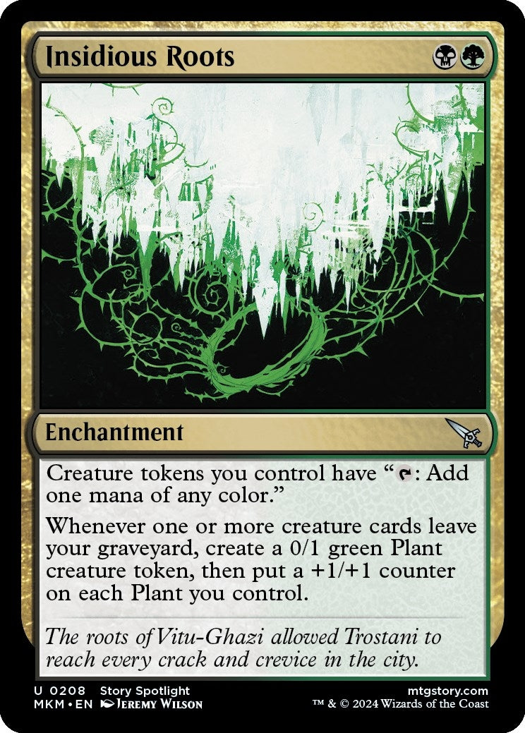 Image for Insidious Roots (208) - Magic: The Gathering