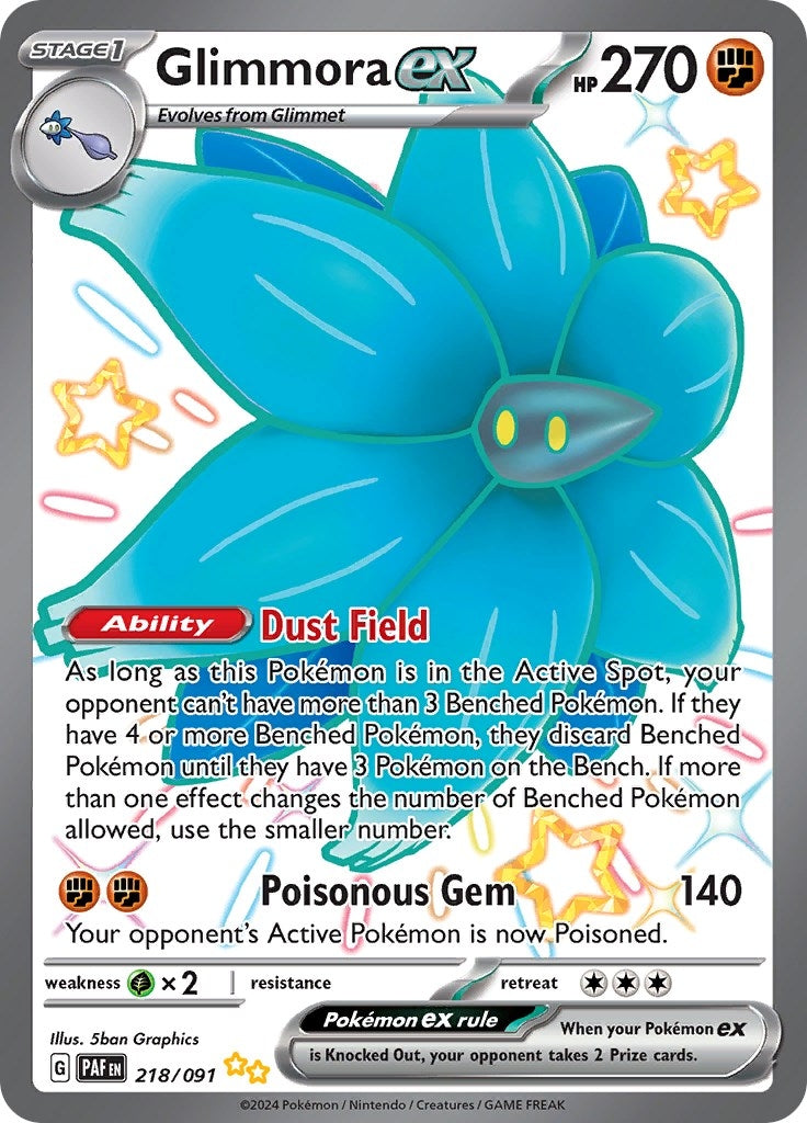 Image for Glimmora ex (218/091) - Pokemon