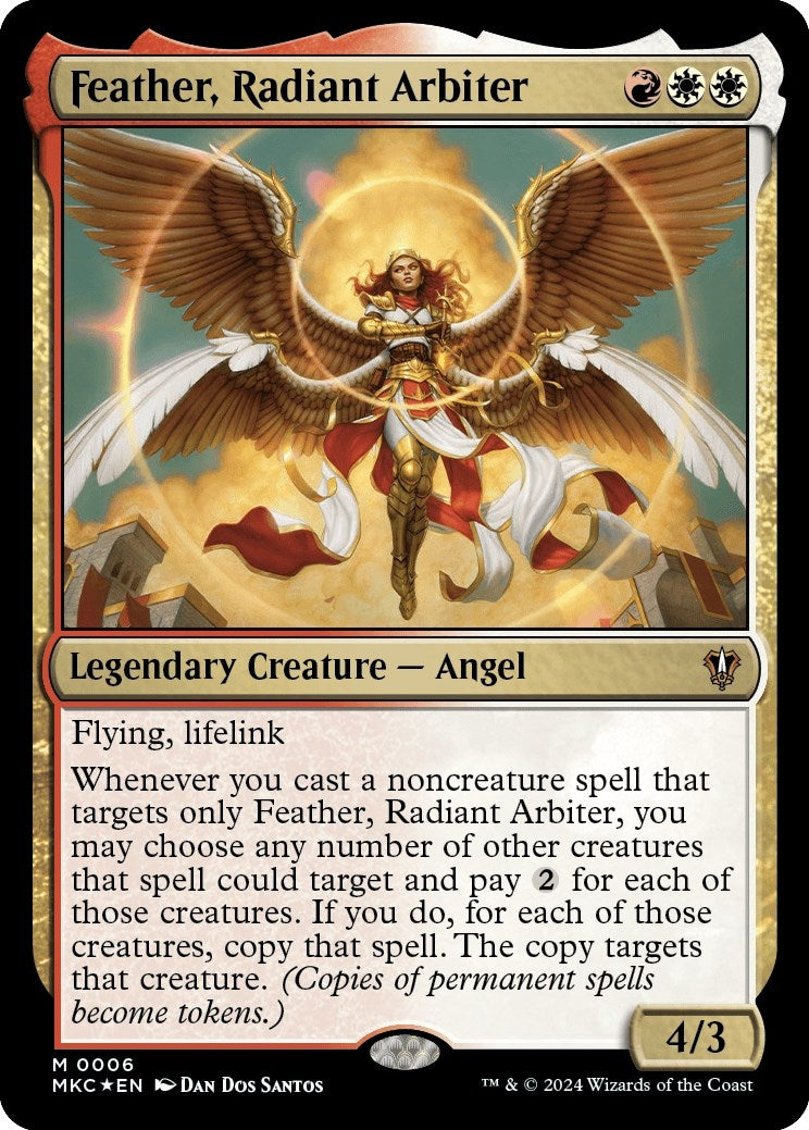 Image for Feather, Radiant Arbiter (6) - Magic: The Gathering