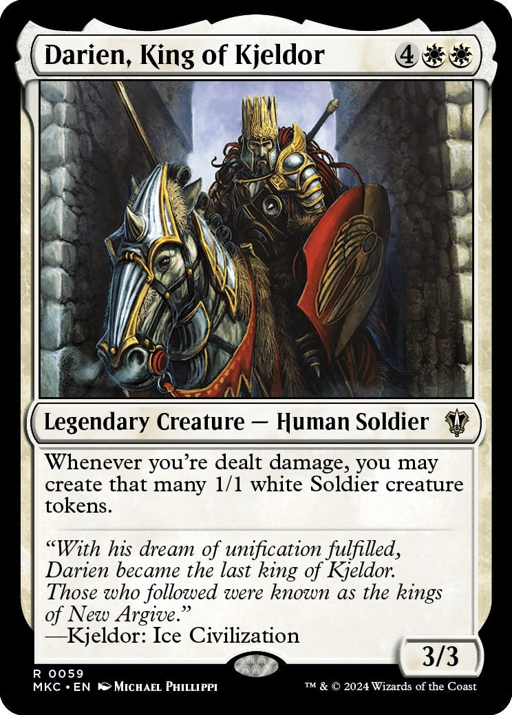 Image for Darien, King of Kjeldor (59) - Magic: The Gathering