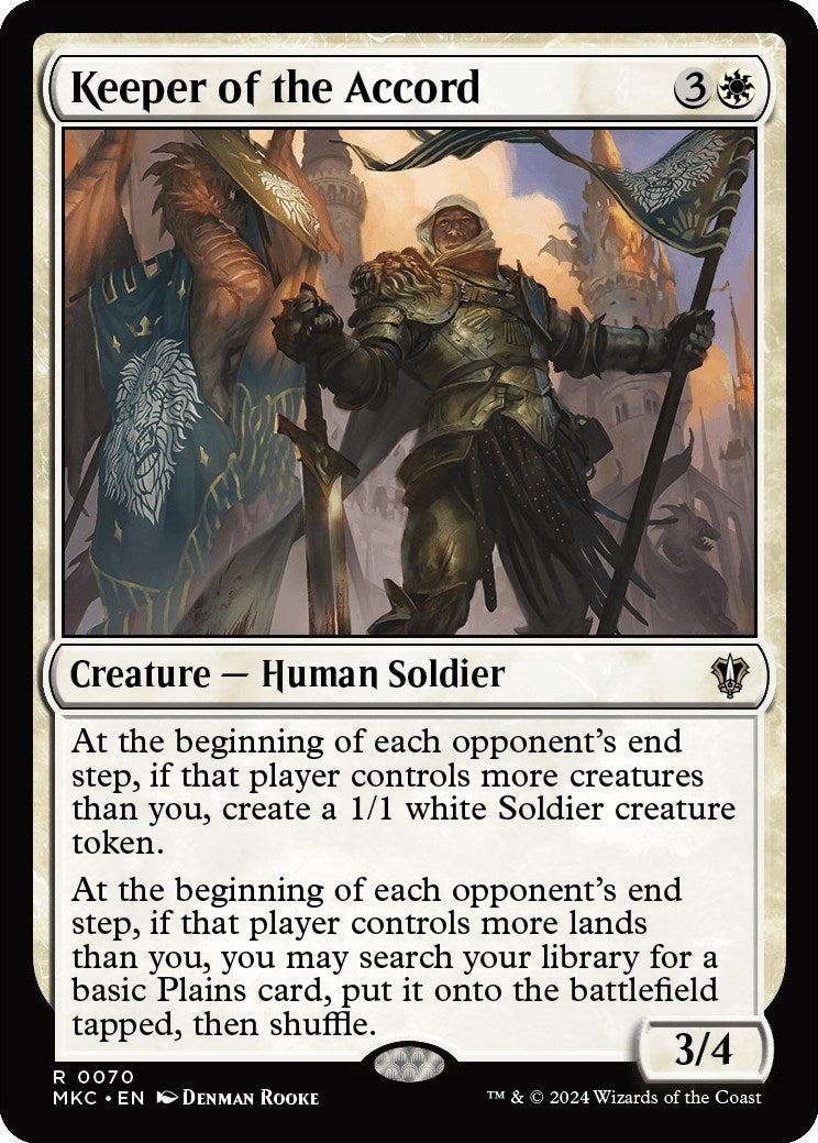Image for Keeper of the Accord (70) - Magic: The Gathering