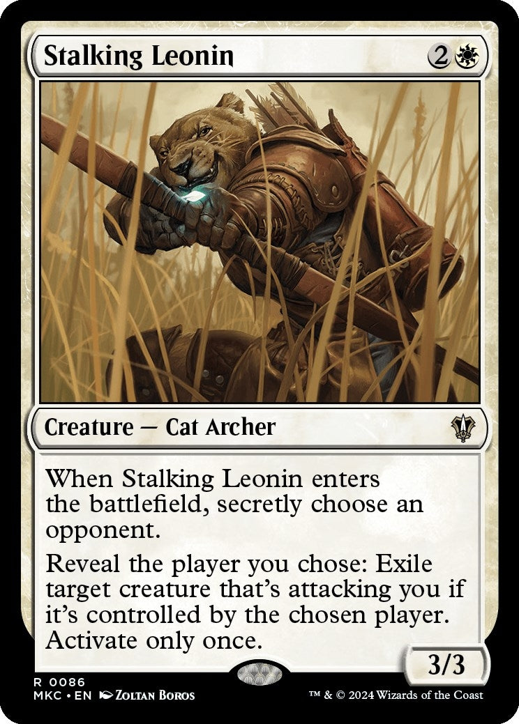 Image for Stalking Leonin (86) - Magic: The Gathering