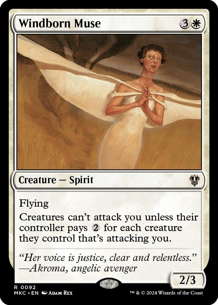 Image for Windborn Muse (92) - Magic: The Gathering