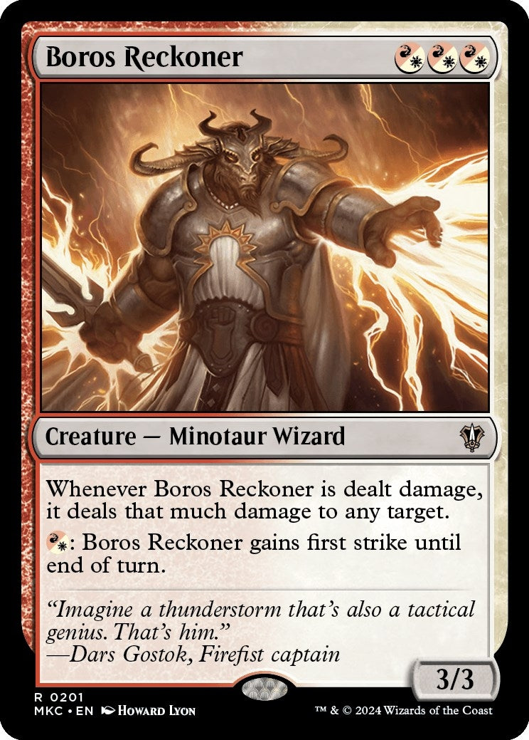 Image for Boros Reckoner (201) - Magic: The Gathering