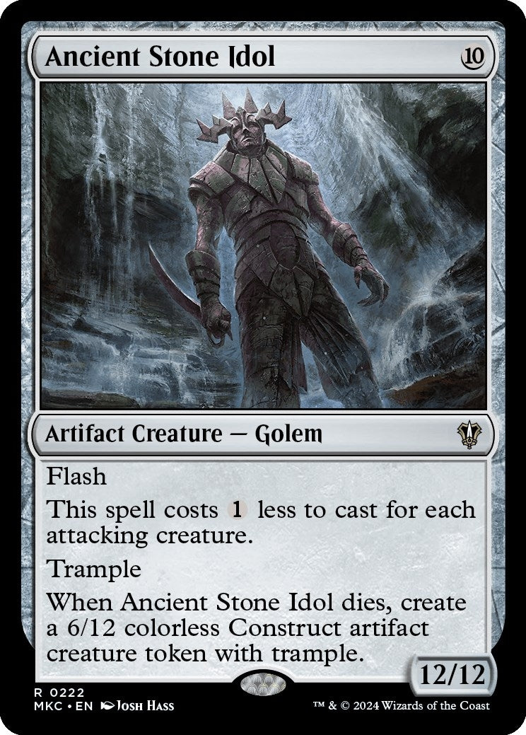 Ancient Stone Idol (222)