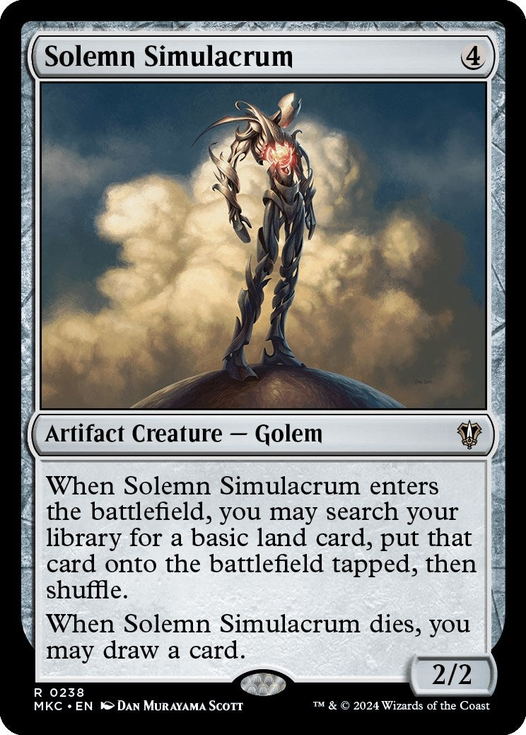 Image for Solemn Simulacrum (238) - Magic: The Gathering