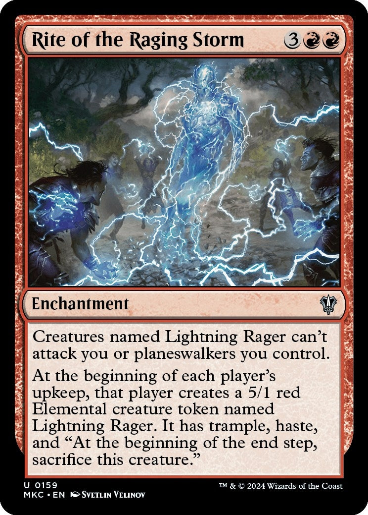 Image for Rite of the Raging Storm (159) - Magic: The Gathering