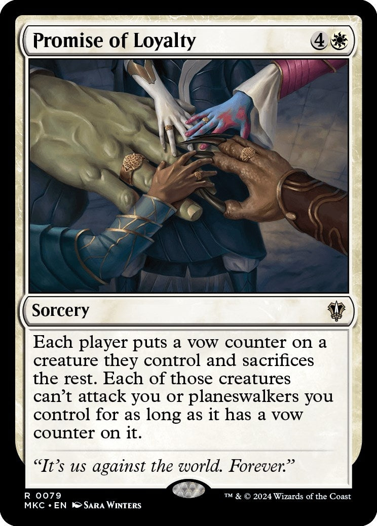 Image for Promise of Loyalty (79) - Magic: The Gathering