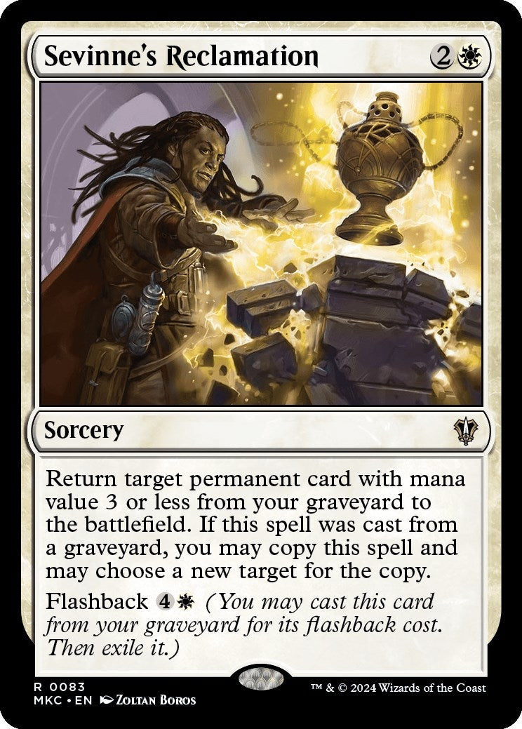 Image for Sevinne's Reclamation (83) - Magic: The Gathering