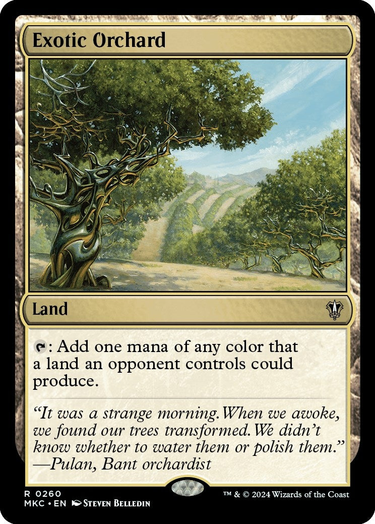 Image for Exotic Orchard (260) - Magic: The Gathering