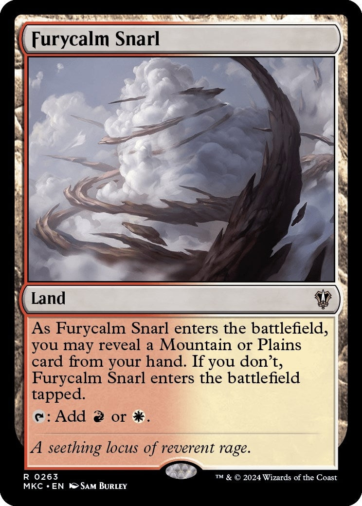 Image for Furycalm Snarl (263) - Magic: The Gathering