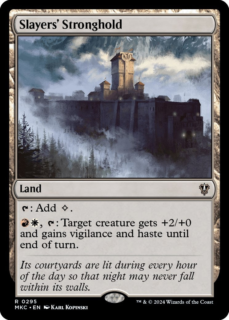 Image for Slayers' Stronghold (295) - Magic: The Gathering