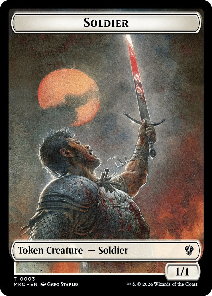 Image for Soldier // Ogre Double-Sided Token (3 // 14) - Magic: The Gathering