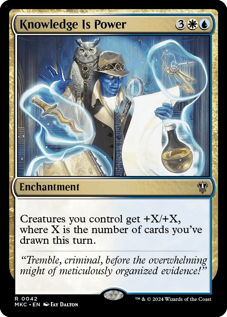 Image for Knowledge is Power (42) - Magic: The Gathering