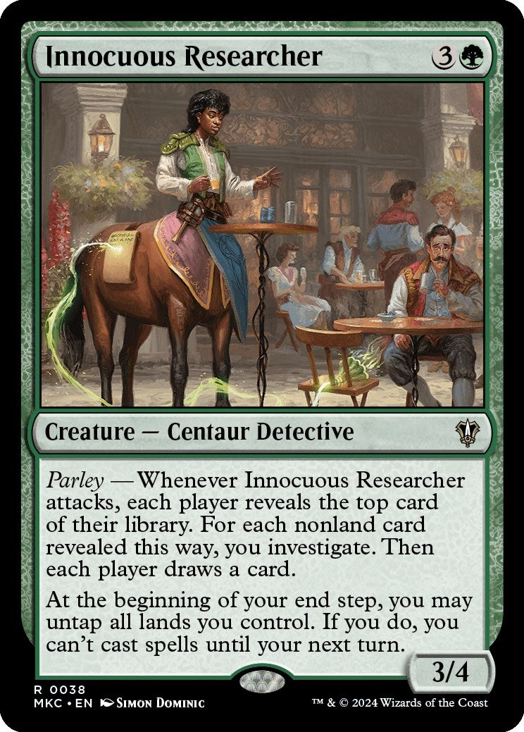 Image for Innocuous Researcher (38) - Magic: The Gathering