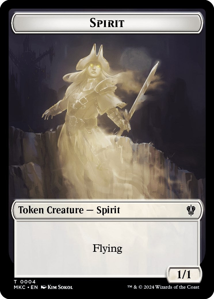 Image for Spirit // Phyrexian Germ Double-Sided Token (4 // 10) - Magic: The Gathering
