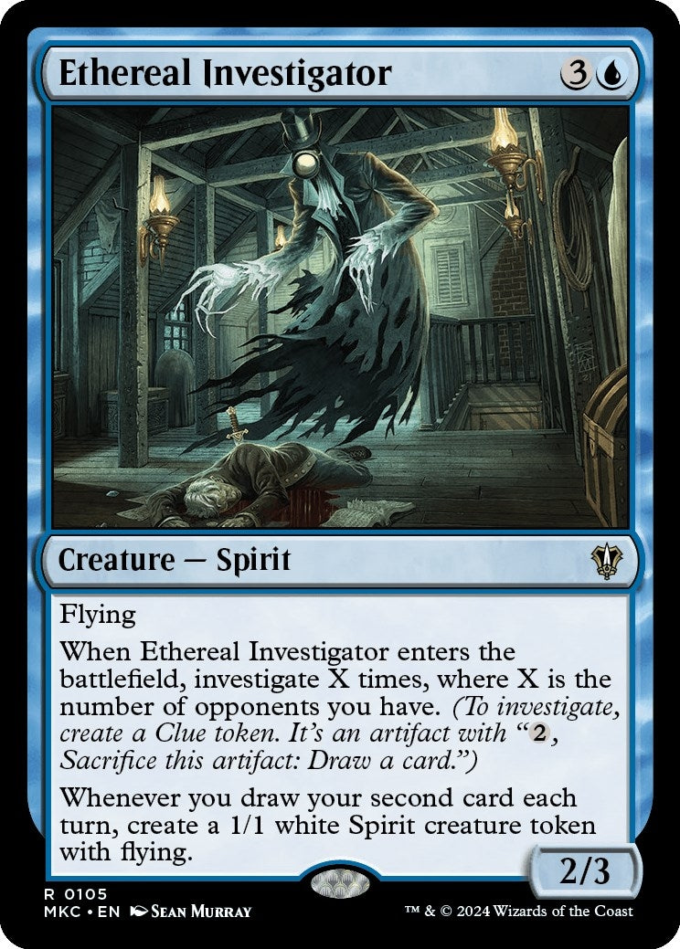 Image for Ethereal Investigator (105) - Magic: The Gathering