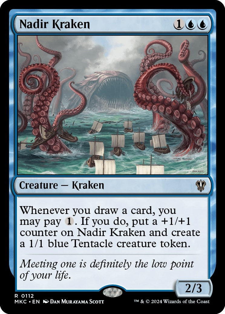 Image for Nadir Kraken (112) - Magic: The Gathering